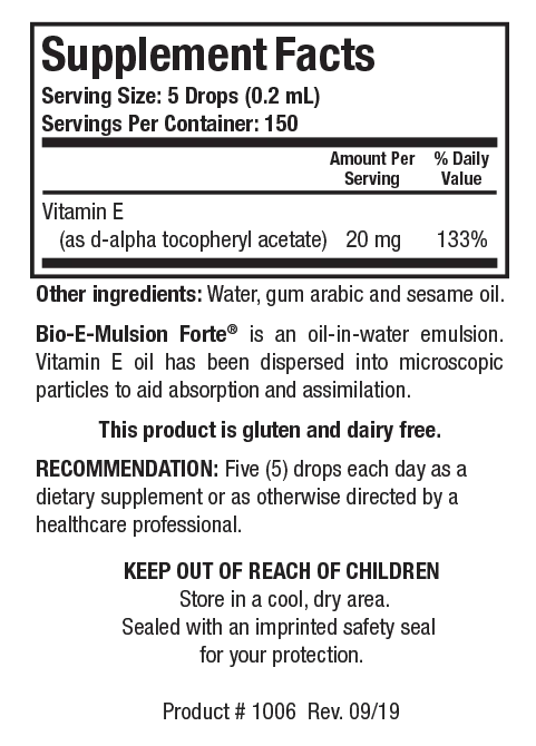 Bio-E-Mulsion Forte® (1 oz)