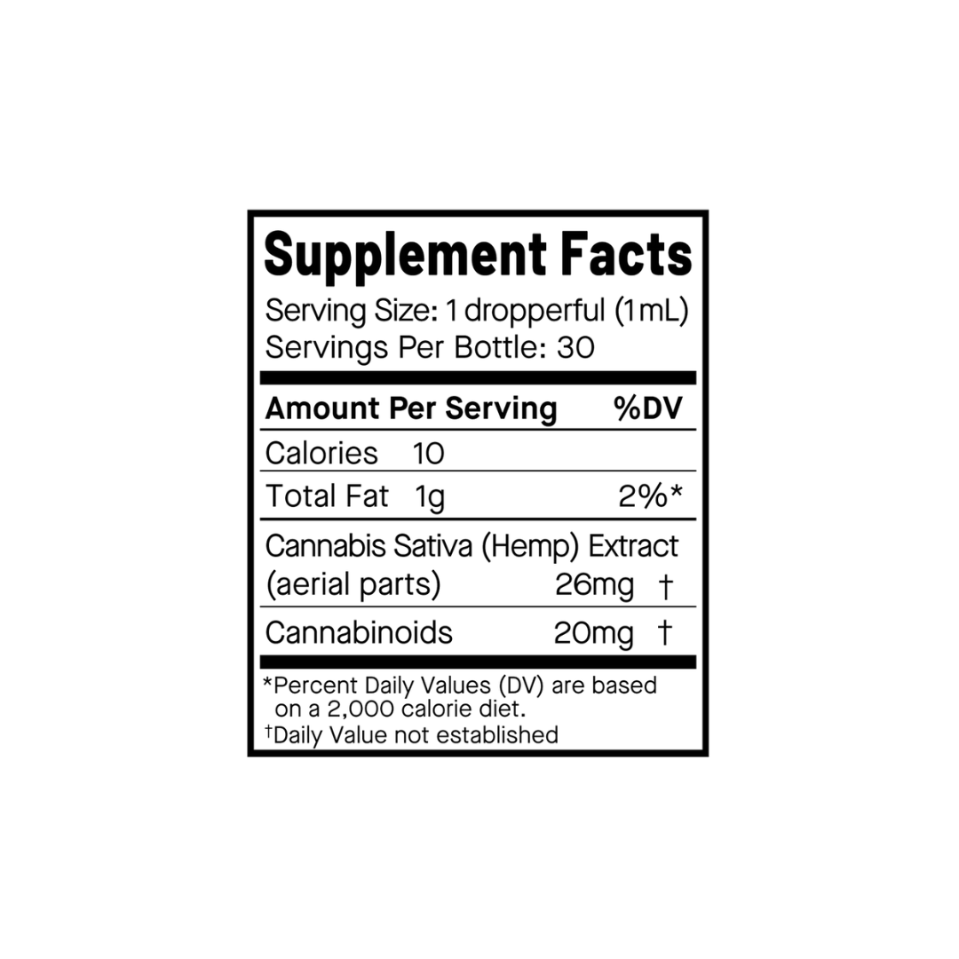 FS-20 HEMP EXTRACT (1 OZ)