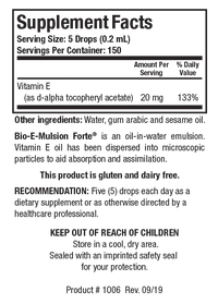 Bio-E-Mulsion Forte® (1 oz)