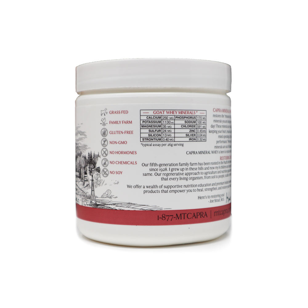 Minerales de Suero de Cabra- MT Capra