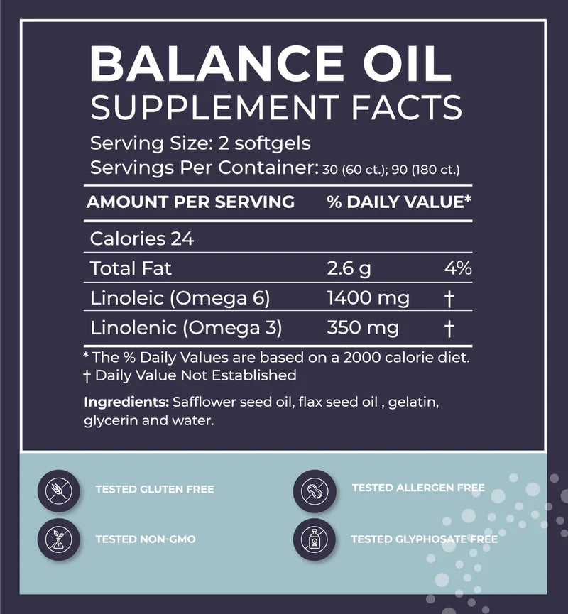 Balance Oil (Omega 6+3)